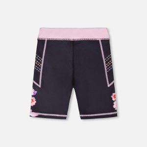Alternative view of Athletic Biker Shorts In Recycled Polyester Black