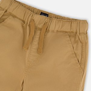 Stretch Twill Carpenter Pants Beige - Image 5