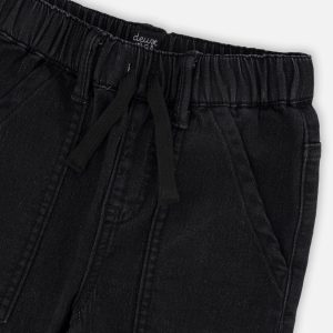 Stretch French Terry Denim Jogger Grey - Image 4