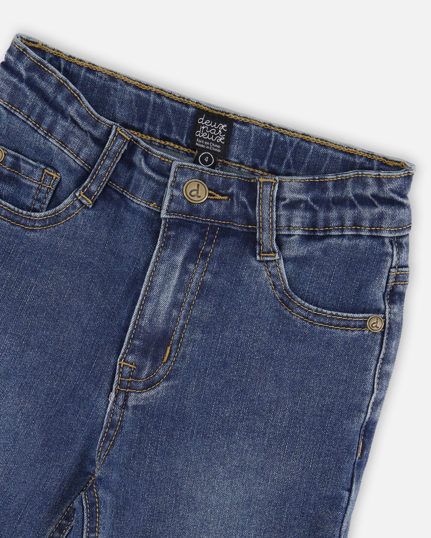Stretch Jeans Navy Blue Denim - Image 4