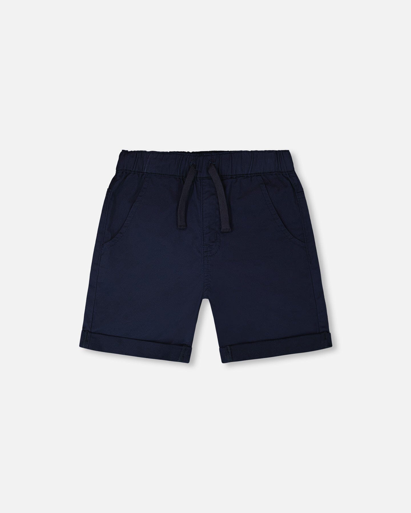 Stretch Twill Shorts Dark Blue - Image 7