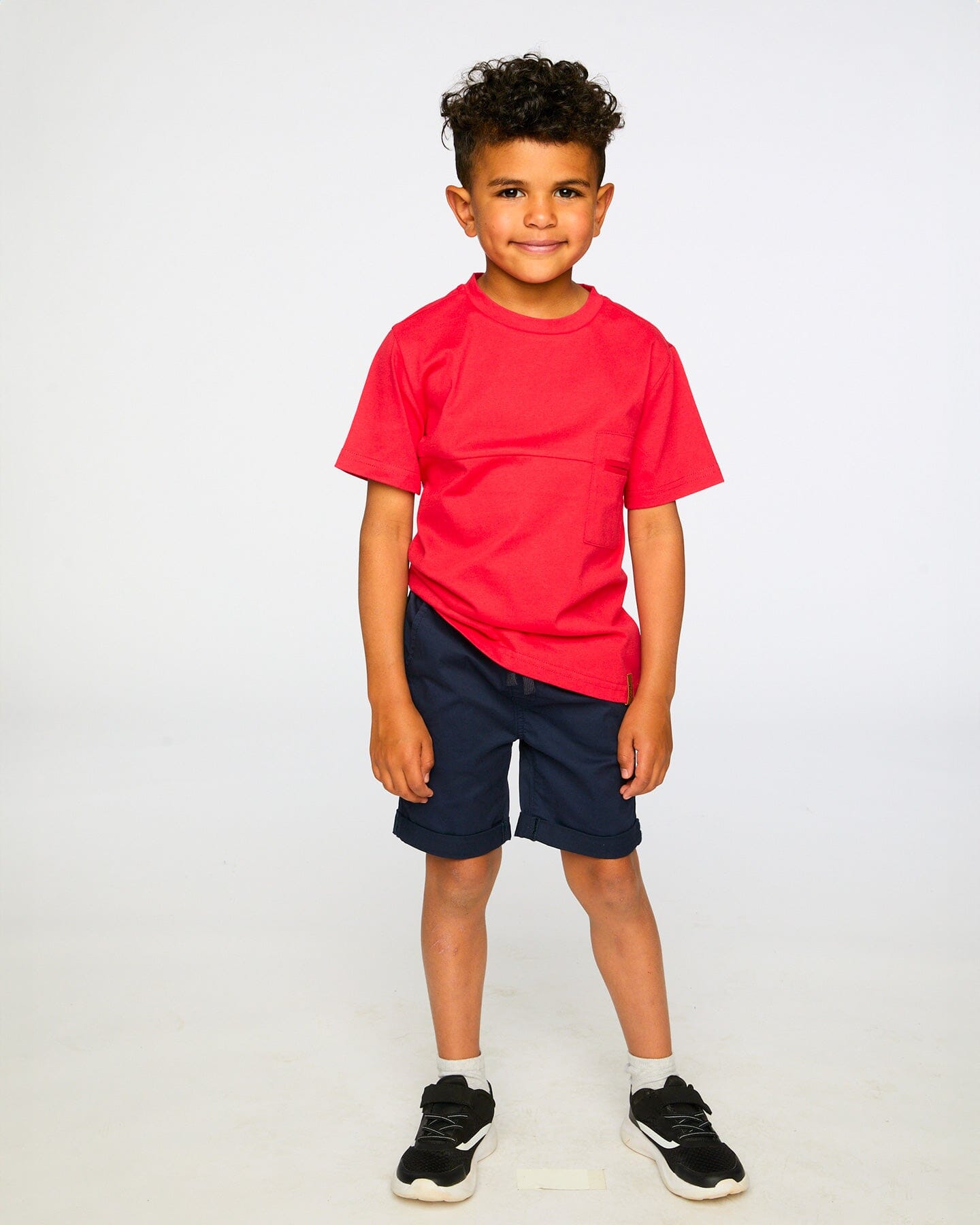 Stretch Twill Shorts Dark Blue - Image 2
