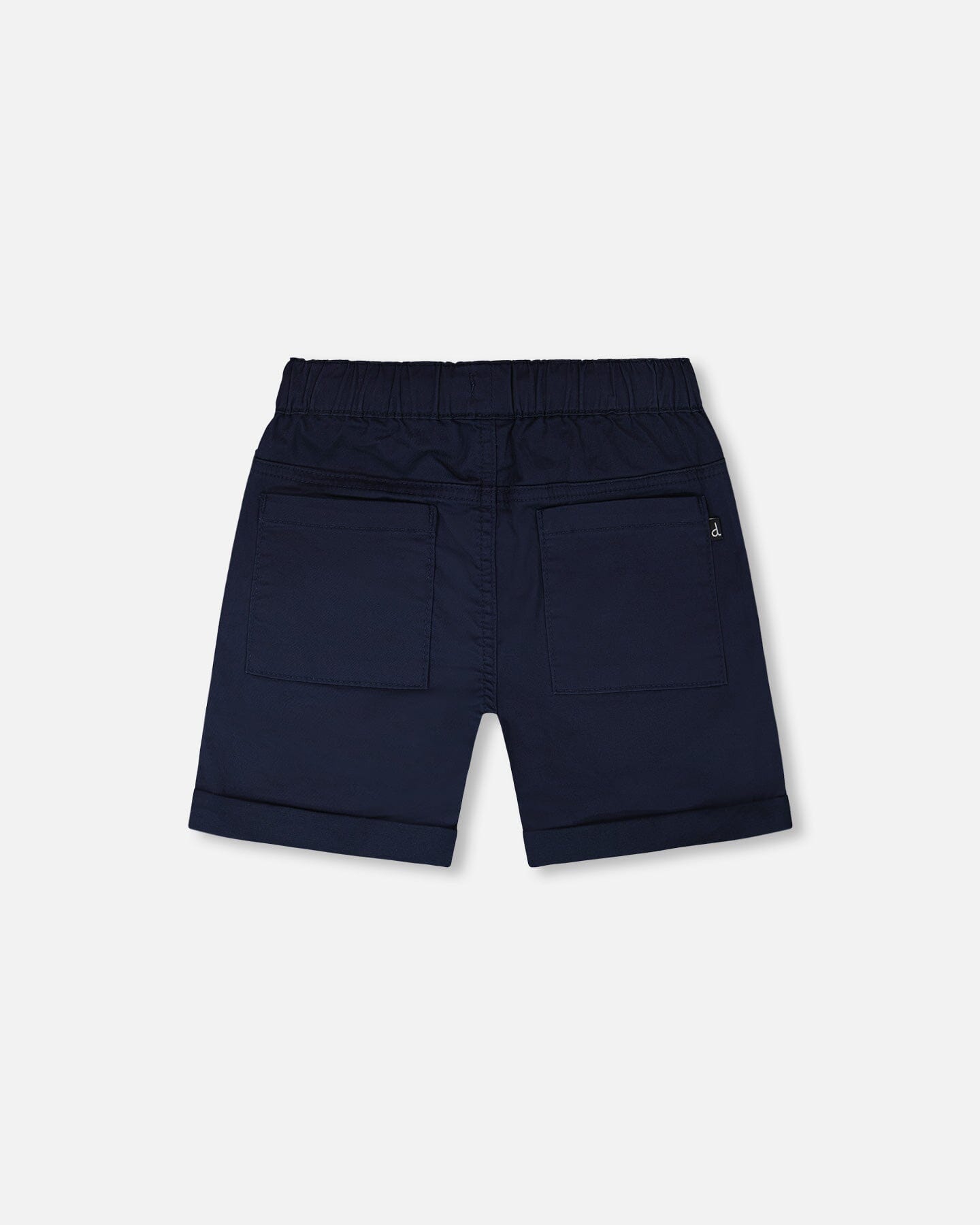 Stretch Twill Shorts Dark Blue - Image 3