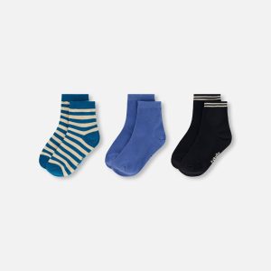 Socks (3 Pairs) Set Striped Green - Image 2