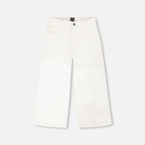 Wide Leg Jeans White