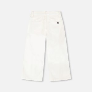 Wide Leg Jeans White - Image 3