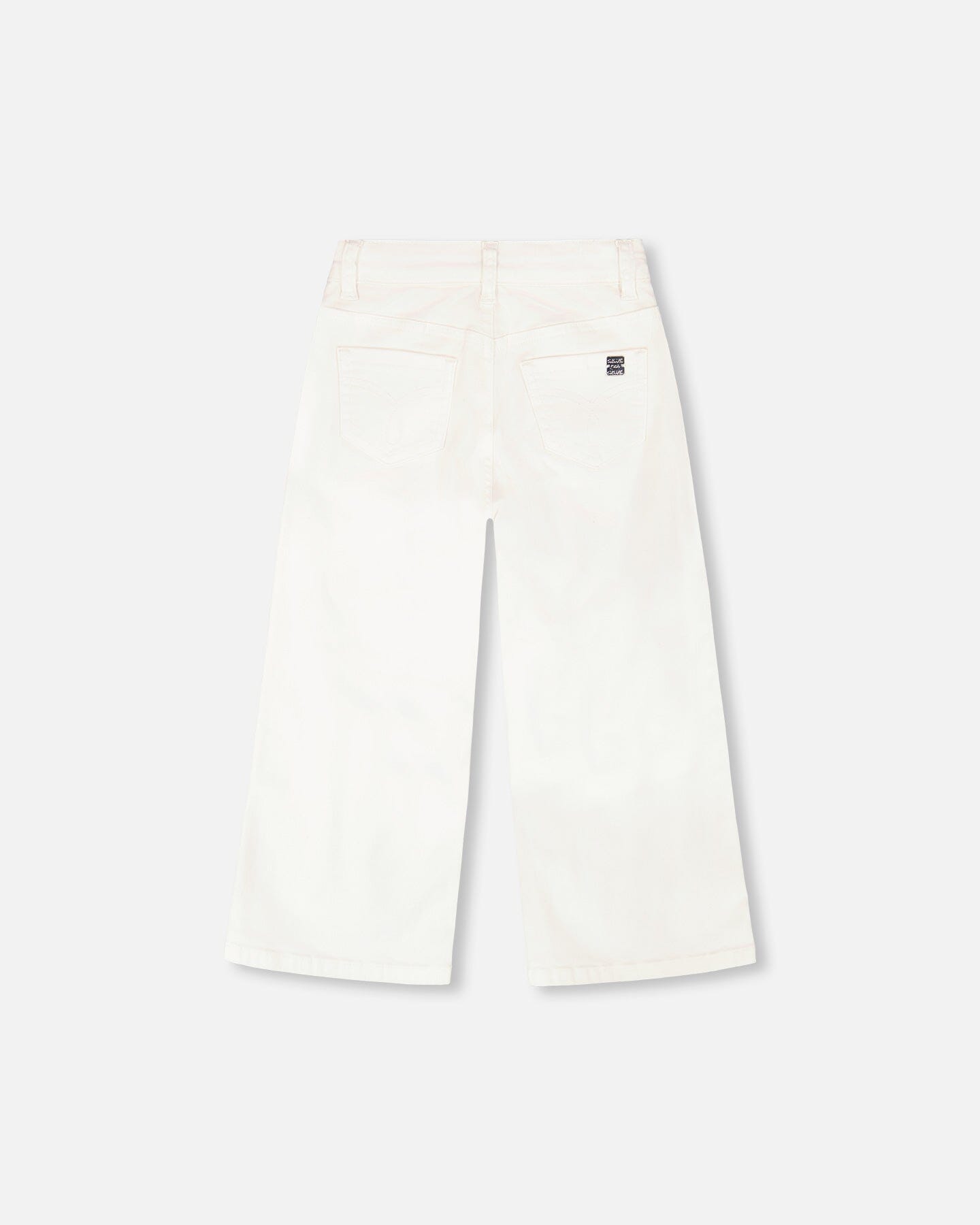 Wide Leg Jeans White - Image 3