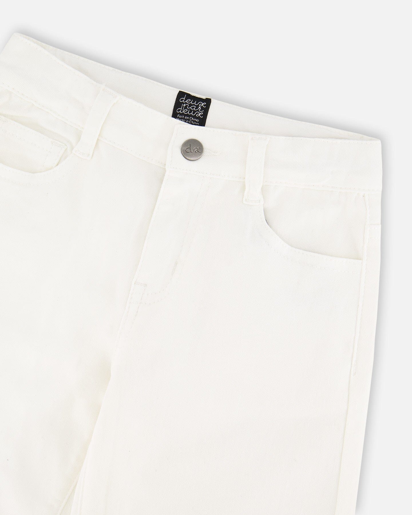 Wide Leg Jeans White - Image 4