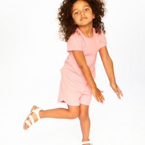 Alternative view of Shorts Peach Pink
