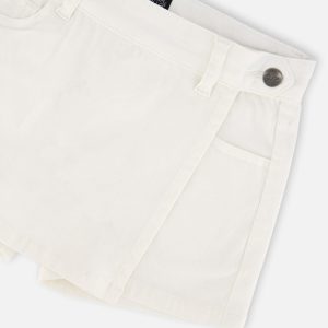Stretch Twill Skort White - Image 4