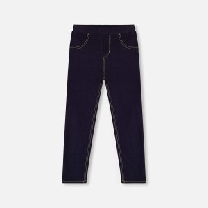 Navy Blue Denim Jeggings - Image 6