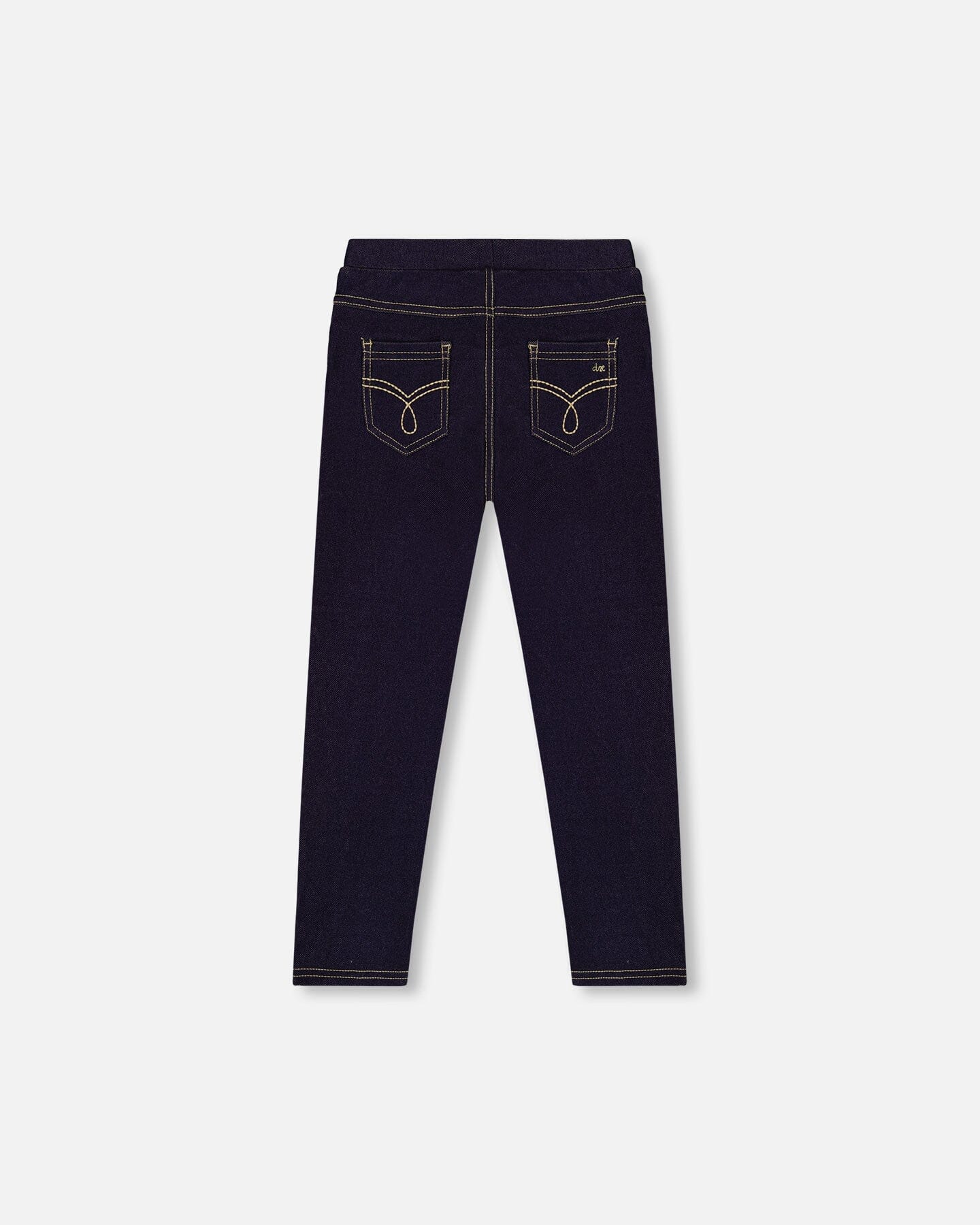 Navy Blue Denim Jeggings - Image 2