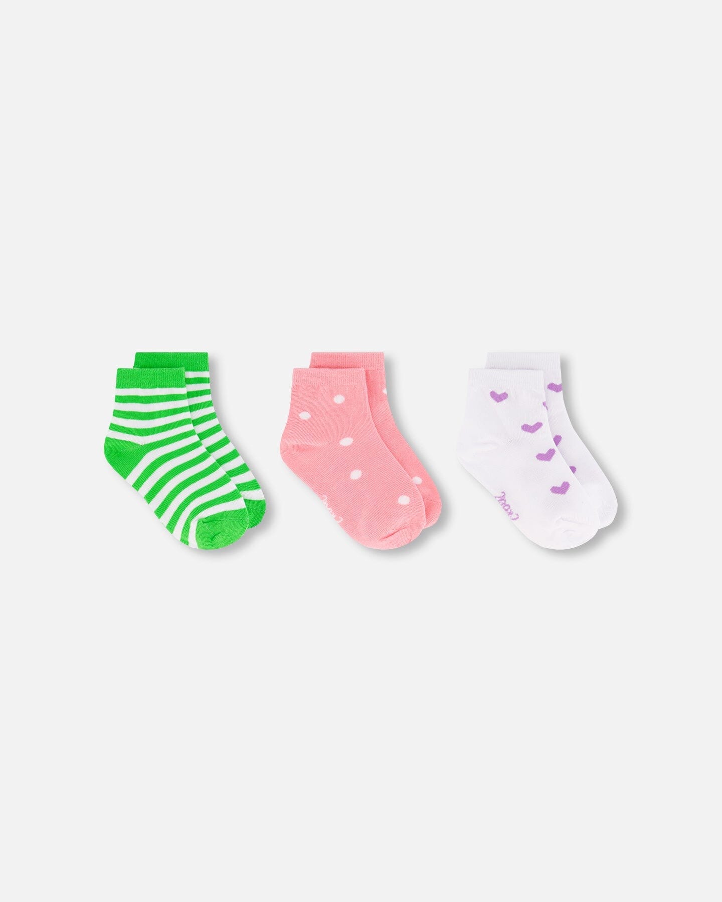 Socks (3 Pairs) Striped Green - Image 8