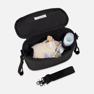 Mini Diaper Bag Black - Image 3