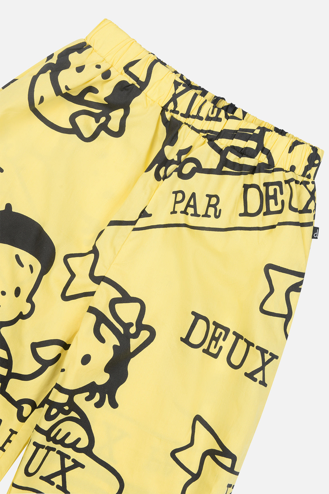 40Th Anniversary Printed Poplin Pant Honey Yellow - Image 5