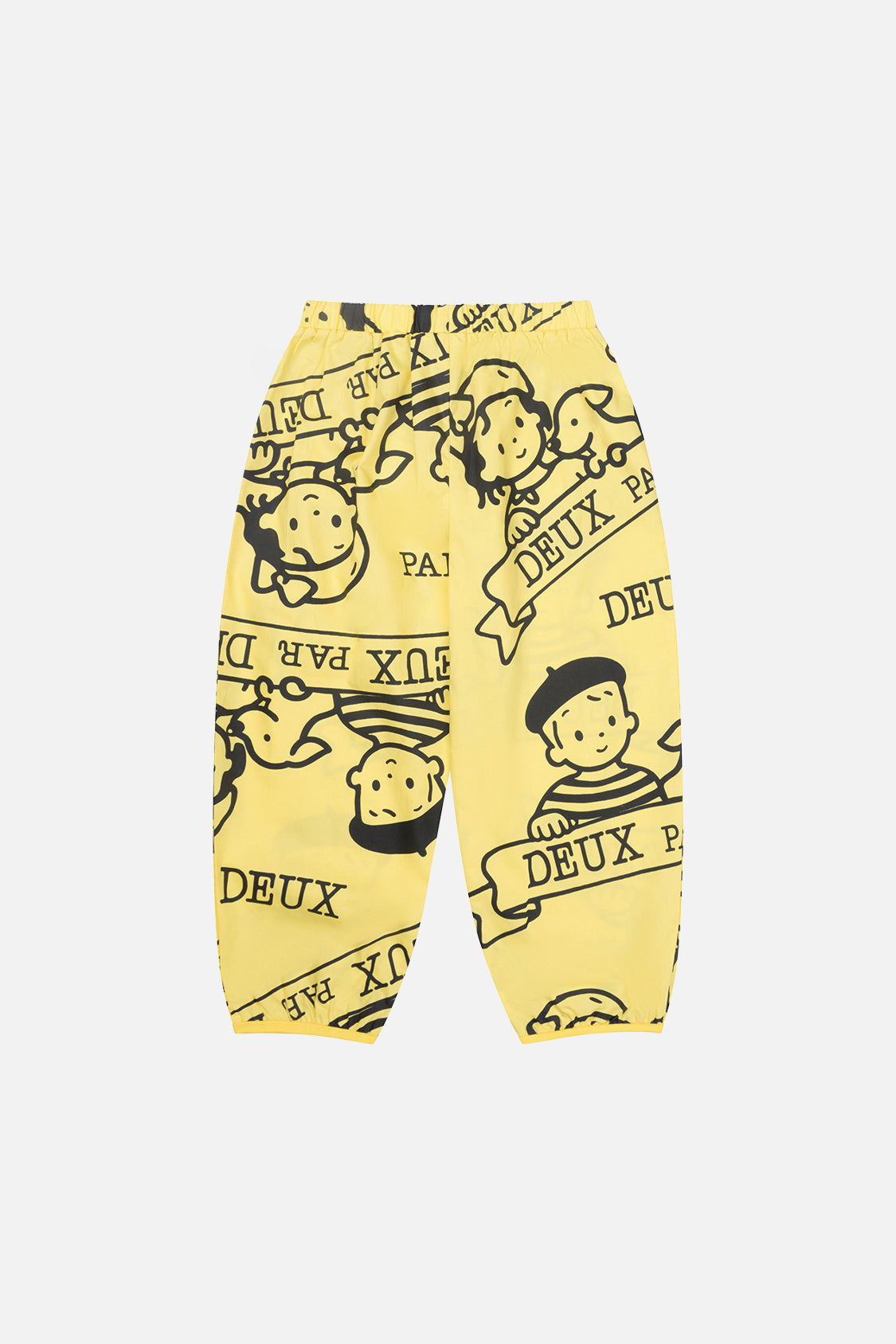 40Th Anniversary Printed Poplin Pant Honey Yellow - Image 3