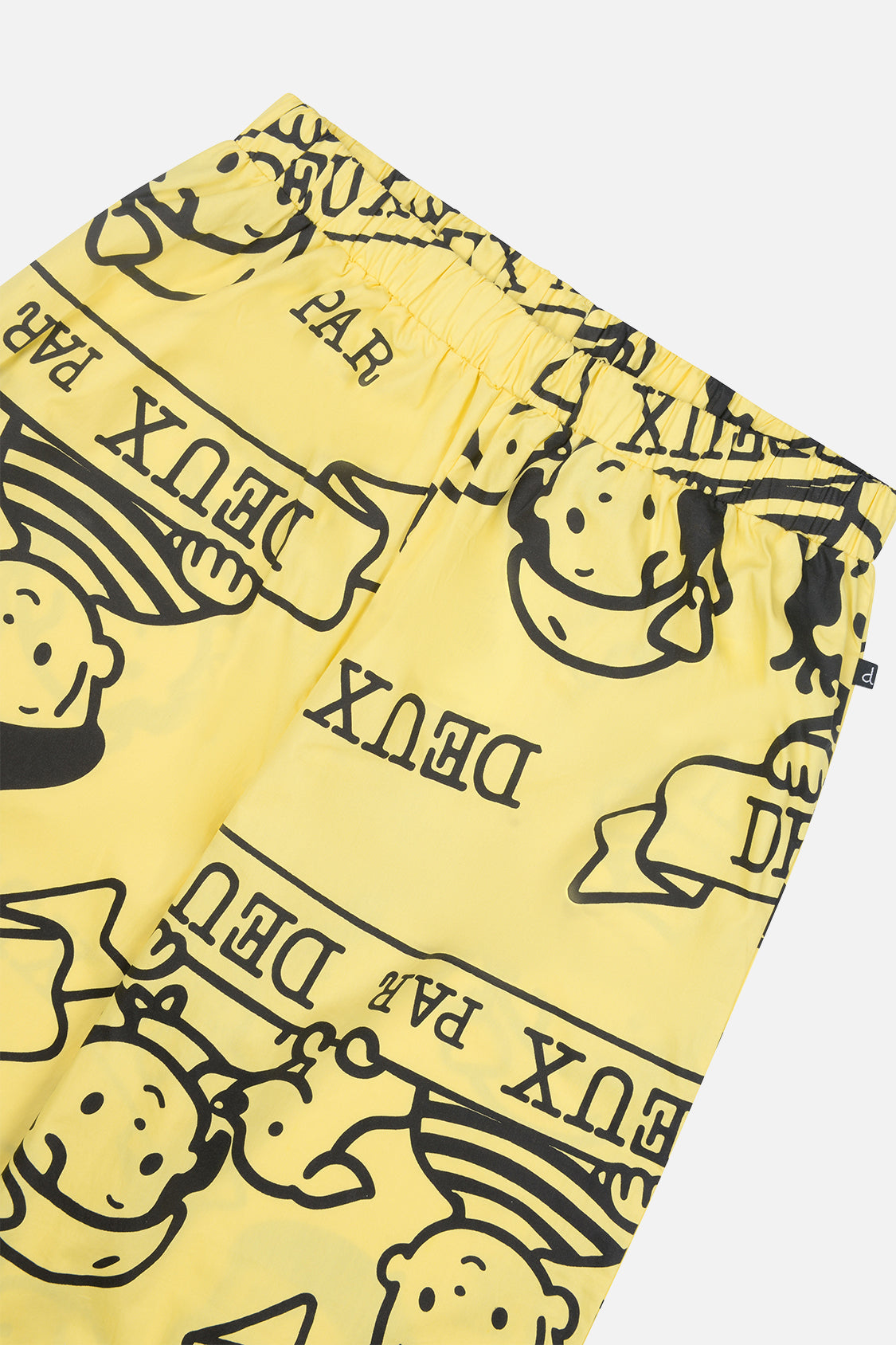 40Th Anniversary Adult Printed Poplin Pant Honey Yellow - Image 5