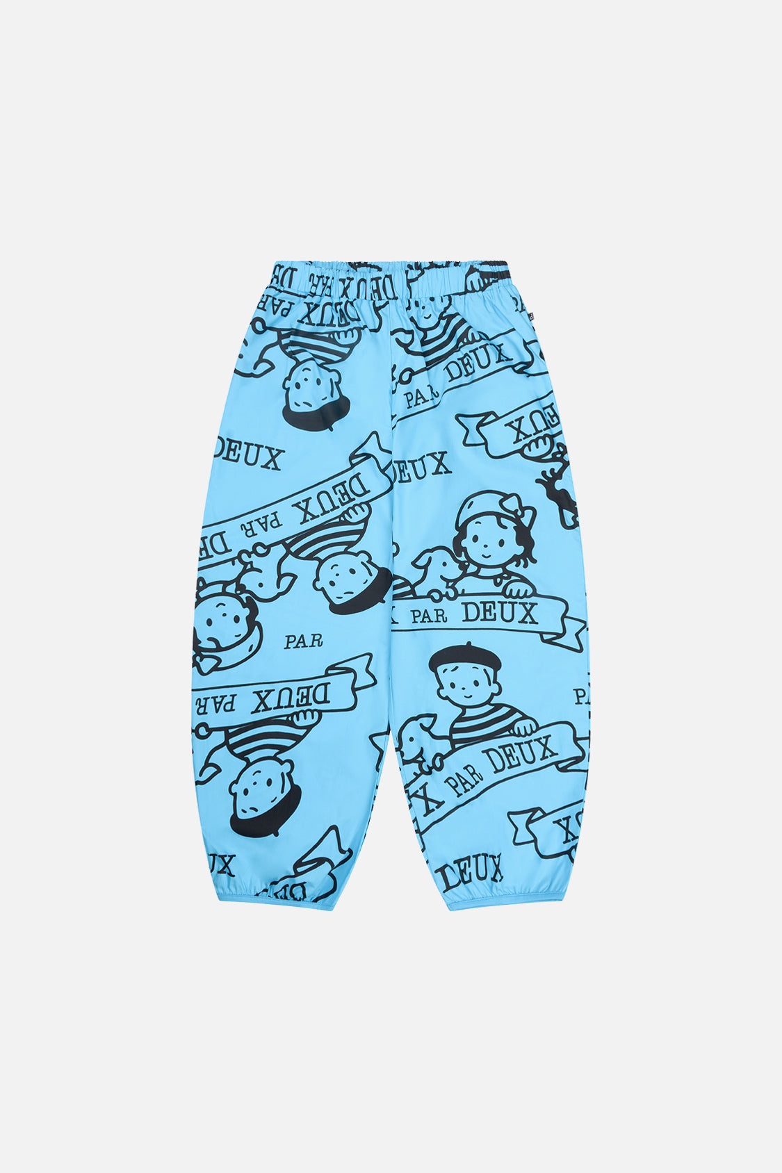 40th Anniversary Adult Printed Poplin Pant Sky Blue