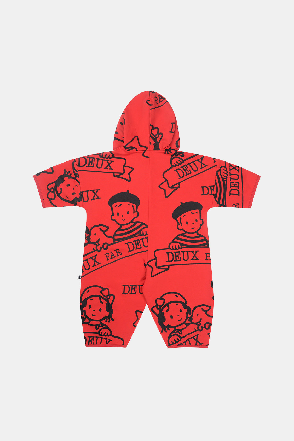 40Th Anniversary Printed Jersey One-Piece Poppy Red - Image 3
