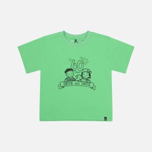 40Th Anniversary Graphic T-Shirt Green