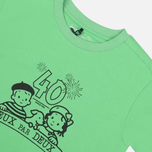 40Th Anniversary Graphic T-Shirt Green - Image 5