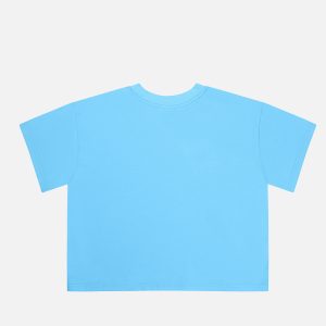 40Th Anniversary Graphic T-Shirt Sky Blue - Image 3