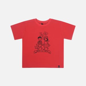 40Th Anniversary Graphic T-Shirt Poppy Red