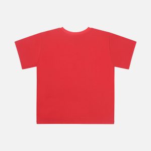 40Th Anniversary Graphic T-Shirt Poppy Red - Image 3