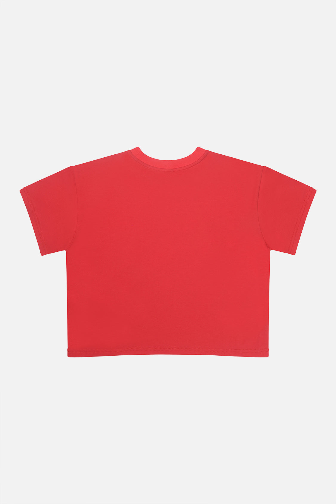 Adult 40Th Anniversary Graphic Boxy T-Shirt Poppy Red - Image 3