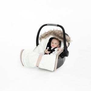 Bunting Bag For Car Seats & Strollers Beige - Image 3