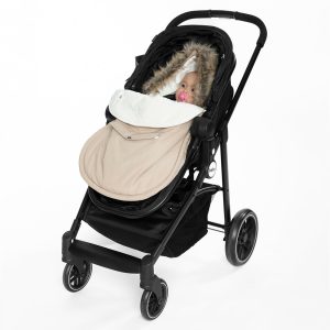 Bunting Bag For Car Seats & Strollers Beige - Image 4