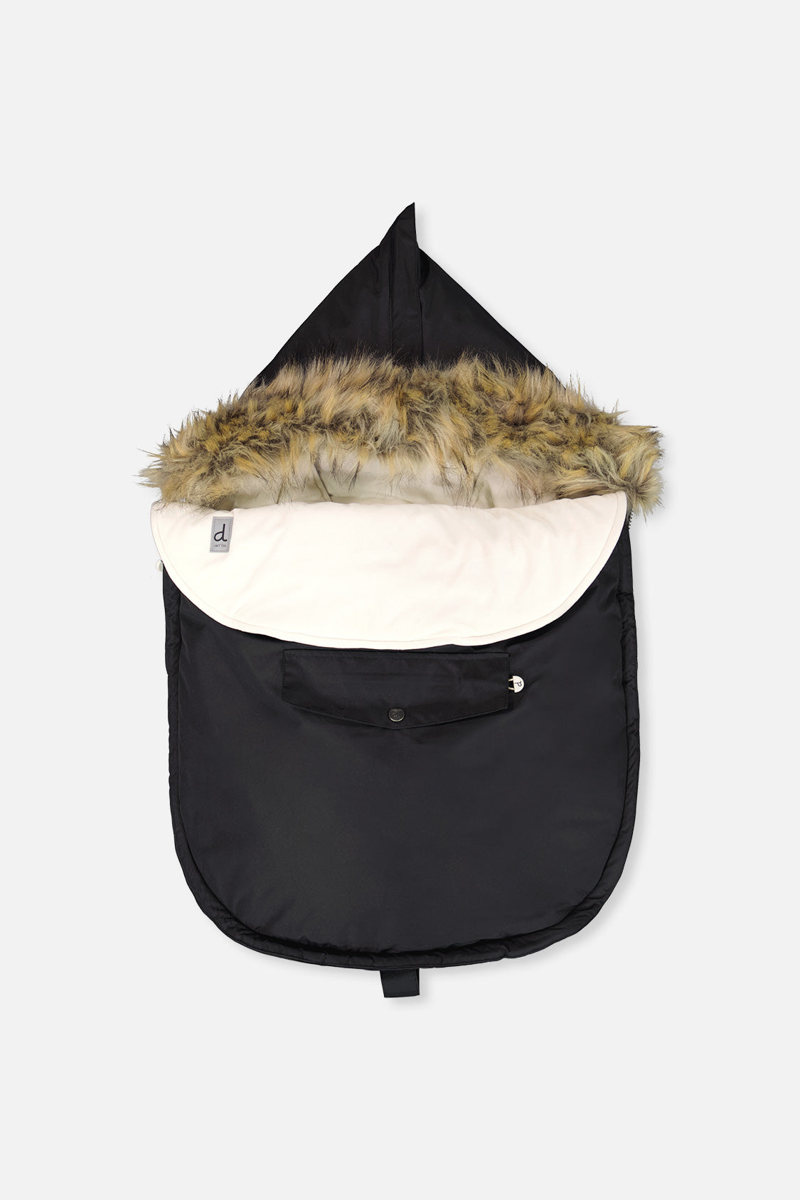 Bunting Bag For Car Seats & Strollers Black - Image 6