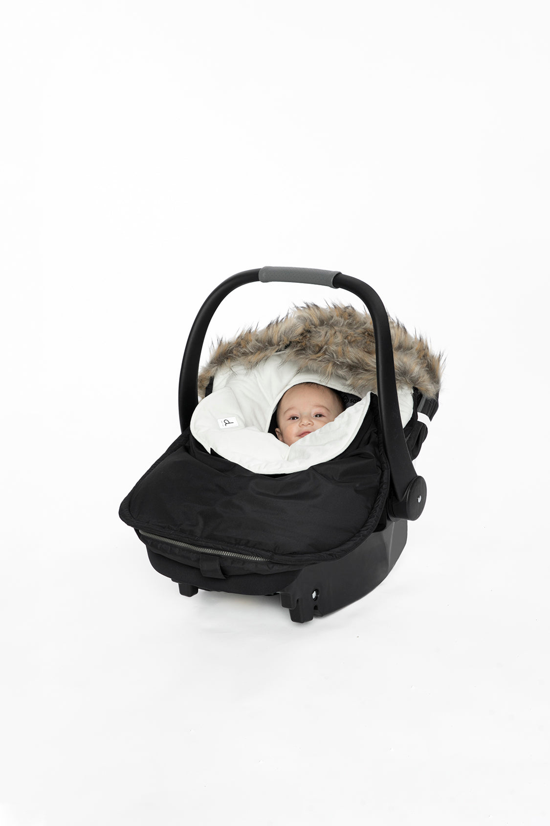 Bunting Bag For Car Seats & Strollers Black - Image 2