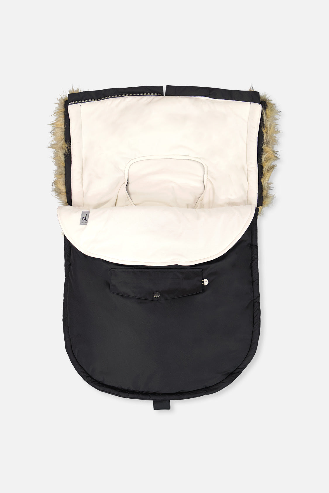 Bunting Bag For Car Seats & Strollers Black - Image 5