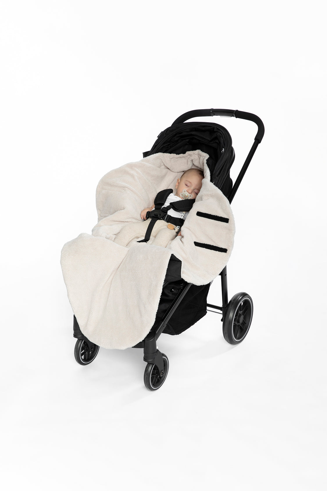 Nido Baby Wrap For Bassinet Car Seats And Strollers Black - Image 3
