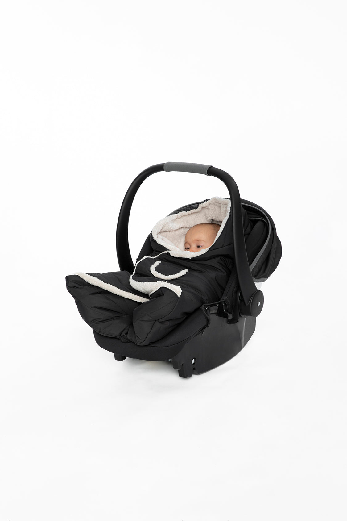 Nido Baby Wrap For Bassinet Car Seats And Strollers Black - Image 4