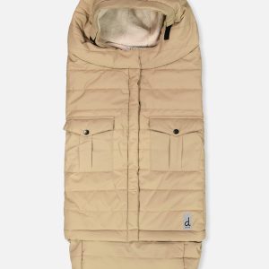 Evolutive Footmuff For Car Seats And Strollers Taupe - Image 6