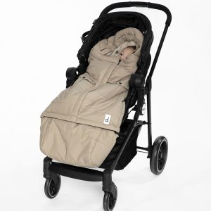 Alternative view of Evolutive Footmuff For Car Seats And Strollers Taupe