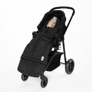 Alternative view of Evolutive Footmuff For Car Seats And Strollers Black