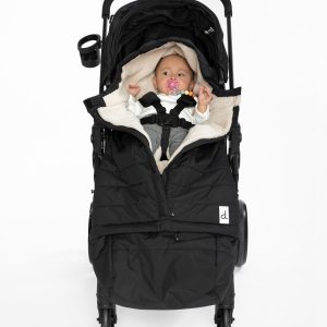 Evolutive Footmuff For Car Seats And Strollers Black - Image 3