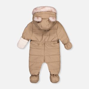 Alternative view of Baby One Piece Snowsuit For Car Seats Taupe