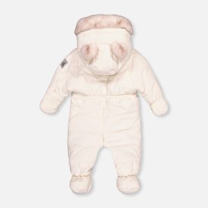 Alternative view of Baby One Piece Snowsuit For Car Seats Off White