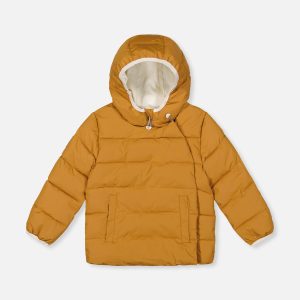 Winter Jacket Adapted For Car Seats Brown Sugar