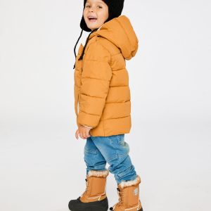 Winter Jacket Adapted For Car Seats Brown Sugar - Image 3