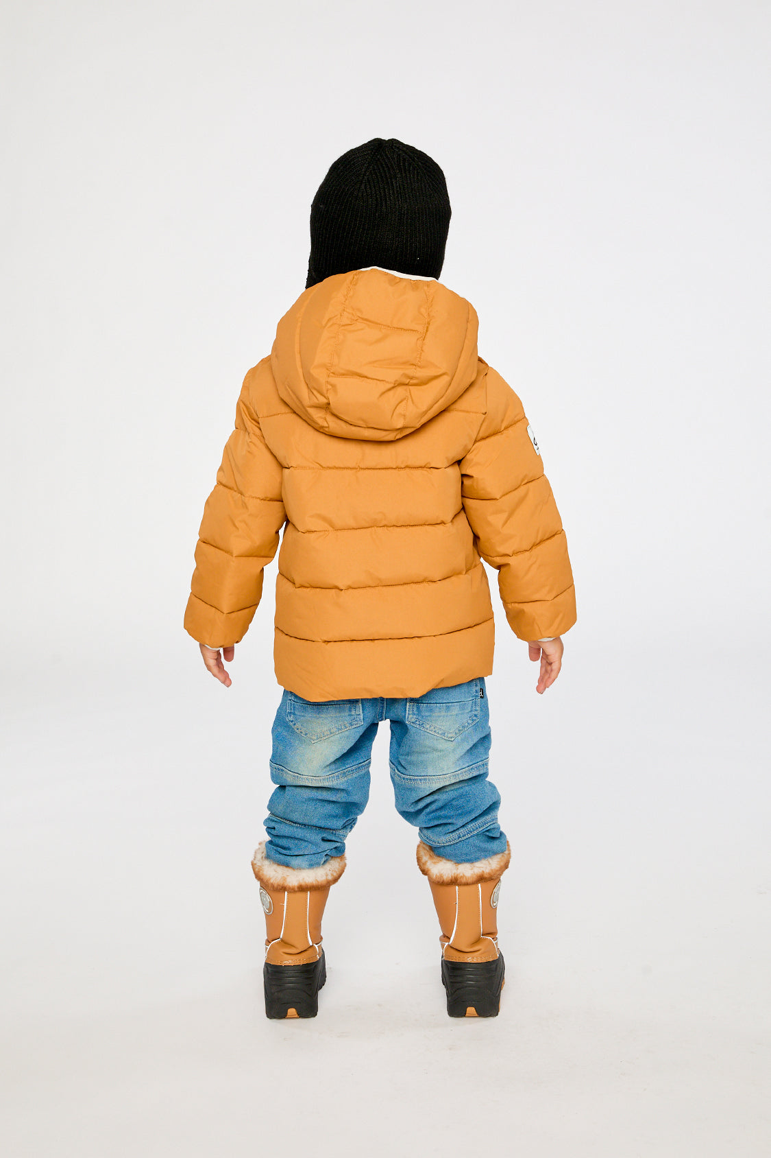 Winter Jacket Adapted For Car Seats Brown Sugar - Image 4