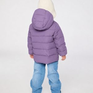 Winter Jacket Adapted For Car Seats Violet - Image 4