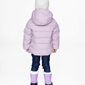 Winter Jacket Adapted For Car Seats Lavender - Image 4