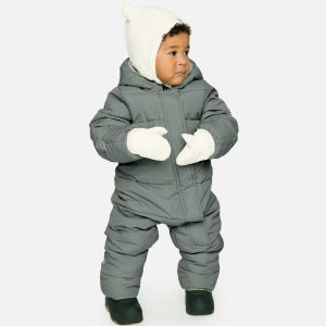 Alternative view of Baby Cloud One Piece Snowsuit Adapted For Car Seats Sage Green