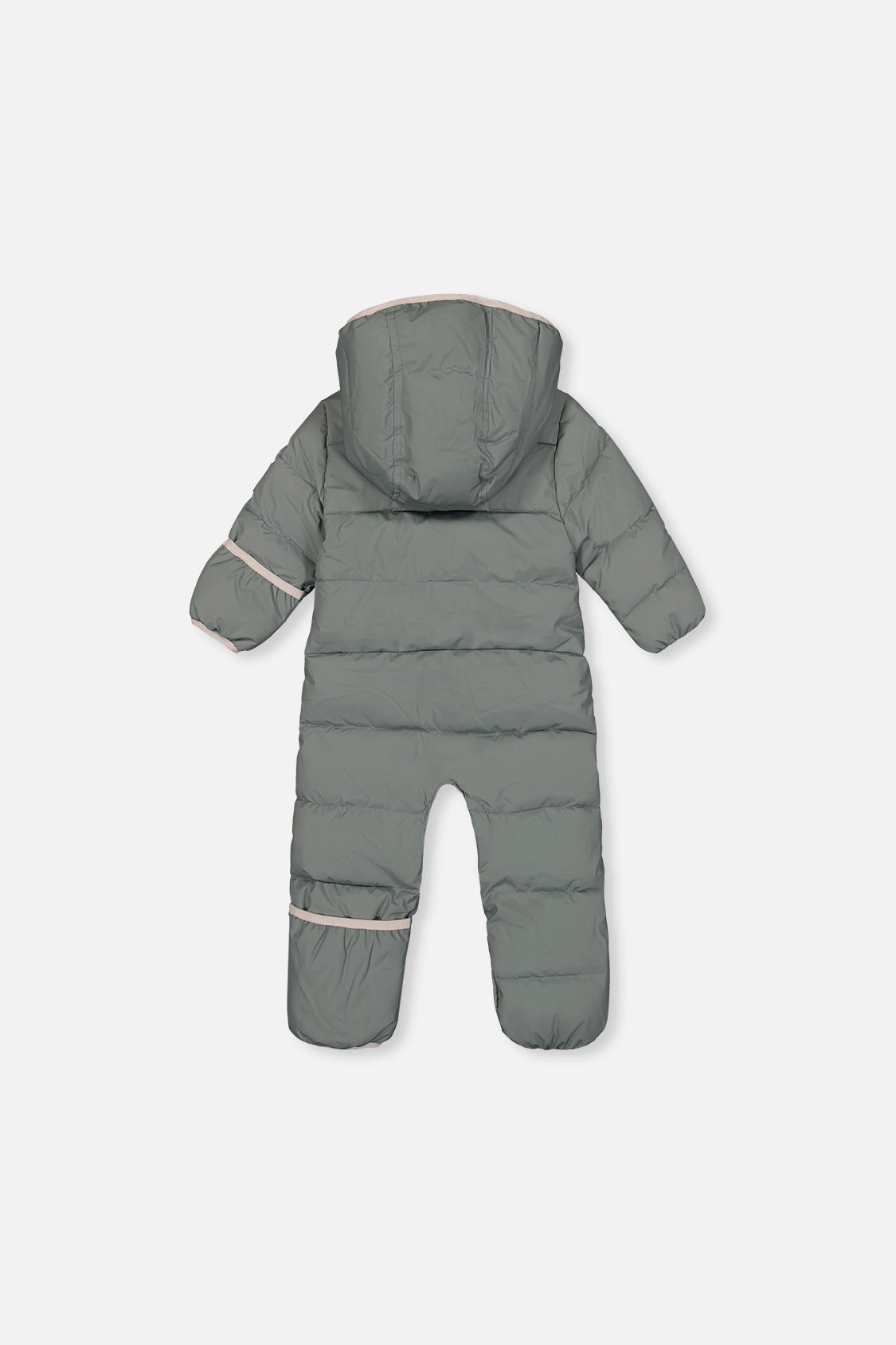 Baby Cloud One Piece Snowsuit Adapted For Car Seats Sage Green - Image 5
