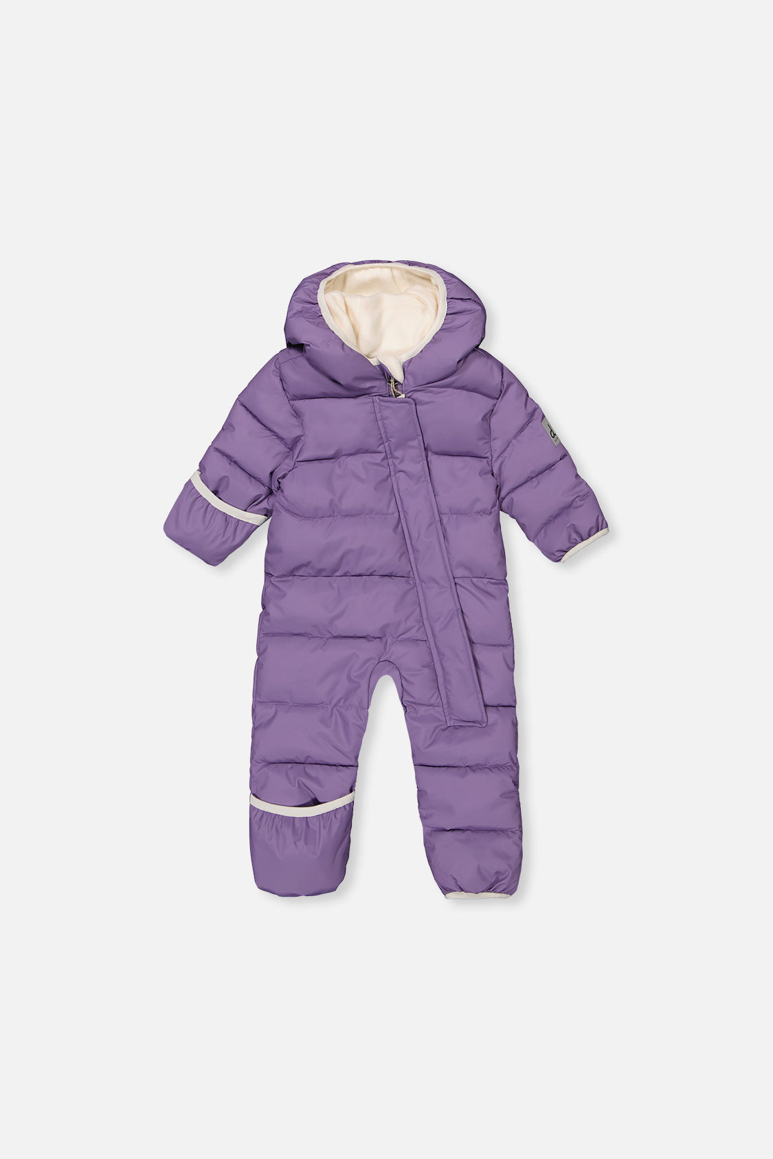 Baby Cloud One Piece Snowsuit Adapted For Car Seats Violet